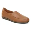 VIONIC ELORA LOAFER IN TOFFEE LEATHER