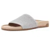Vionic Evie Slide Sandal In Gray