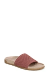 Vionic Evie Slide Sandal In Withered Rose