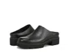 Vionic Fairfax Womens Leather Slip On Mules In Black
