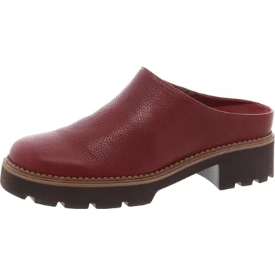 Vionic Fairfax Womens Leather Slip On Mules In Multi