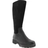 Vionic Fallbrook Water Resistant Knee High Boot In Black