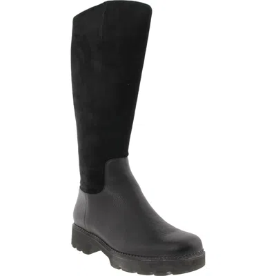 VIONIC FALLBROOK WOMENS STRETCH SUEDE KNEE-HIGH BOOTS