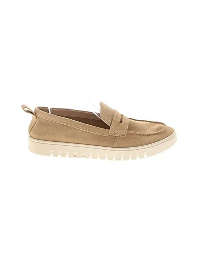 Pre-owned Vionic Flats In Tan