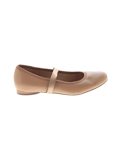 Pre-owned Vionic Flats In Tan