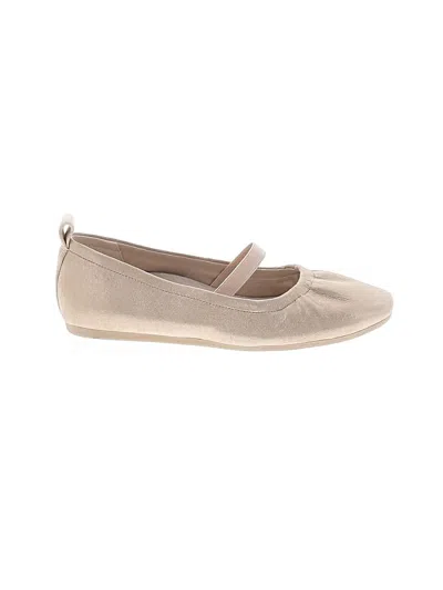 Pre-owned Vionic Flats In Tan