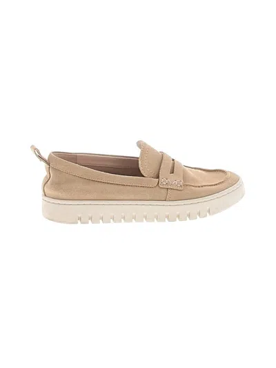 Pre-owned Vionic Flats In Tan