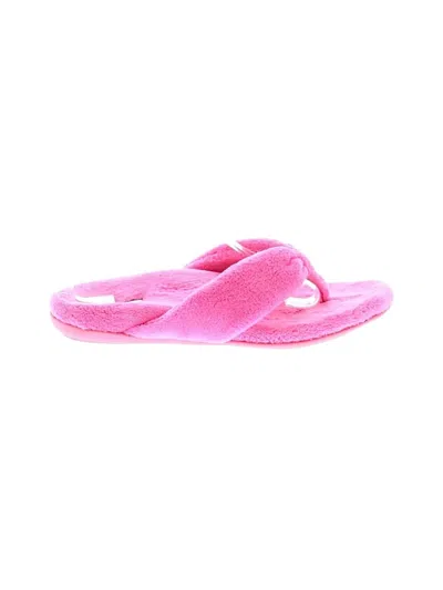 Pre-owned Vionic Flip Flops In Pink