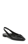 Vionic Gabriella Slingback Flat In Black