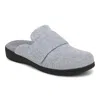 Vionic Gemma Ii Mule Slippers In Gray