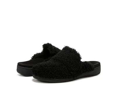 Vionic Gemma Ii Slippers Women's Black Round Toe Slip-on Mule Rhs4619