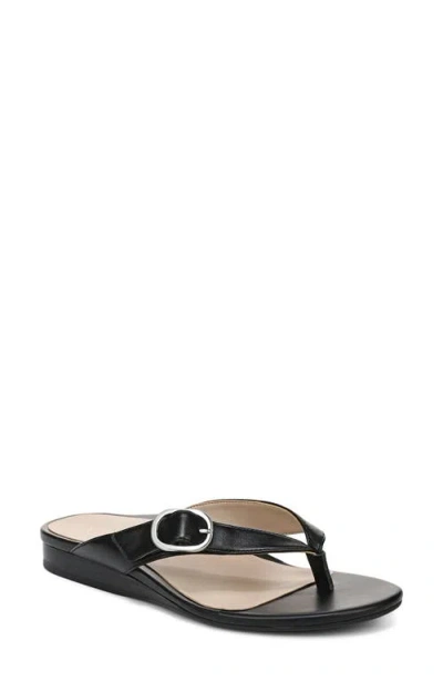 Vionic Ginny Flip Flop In Black