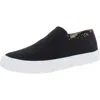Vionic Groove Womens Fitness Lifestyle Slip-on Sneakers In Black