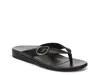 Vionic Grove Toe Post Sandal In Black