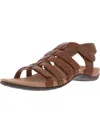 VIONIC HARISSA WOMENS LEATHER ANKLE STRAP GLADIATOR SANDALS