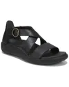 Vionic Harmony Rx Leather Strappy In Black