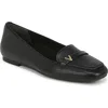 Vionic Hayes Square Toe Loafer In Black