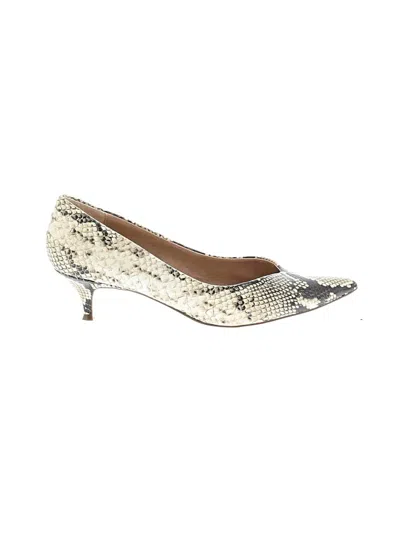 Pre-owned Vionic Heels In Ivory