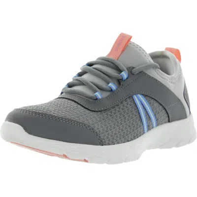 Vionic Helena Womens Fitness Lifestyle Athletic And Training Shoes In Gray