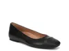 Vionic Hollen Cap Toe Flat In Black
