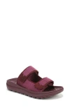 Vionic Hope Rx Recovery Sandal In Burgundy