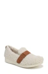 Vionic Imogen Faux Shearling Clog In White