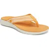 Vionic Indigo Flip Flop In Orange
