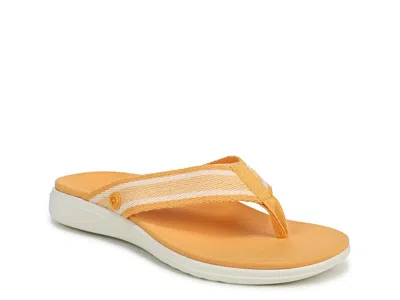 Vionic Indigo Flip Flop In Orange
