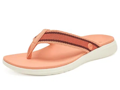 Vionic Indigo Women's Sandals Shell Coral Multi Nylon: 7 M In Pink