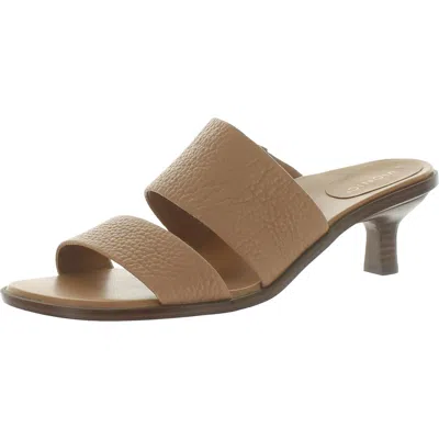 Vionic Ivelle Womens Leather Slide Heels In Multi