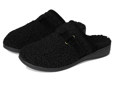 Vionic Izzy Mule Slippers In Black
