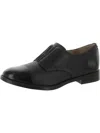 Vionic Jayla Womens Suede Slip On Oxfords In Black