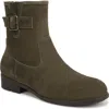 Vionic Wide Width Jill Bootie In Green
