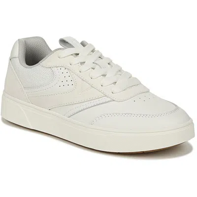 Vionic Karmelle Womens Leather Lifestyle Casual And Fashion Sneakers In White
