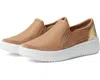 Vionic Kearny I8680l1200 Sneaker Women's 10 Brown Leather Platform Shoes Khd1470