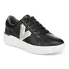 Vionic Kearny Platform Lace Up 2.0 Trainer In Black