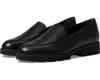Vionic Kensley Flat Womens Us 8 Black Nappa Leather Slip On Loafer Shoes Zpo1955 (black,8) In Black