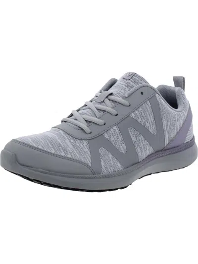 Vionic Kiara Womens Mesh Lifestyle Athletic And Training Shoes In Grey