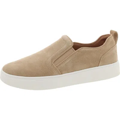 Vionic Kimmie Womens Stretch Slip-on Sneakers In Sand