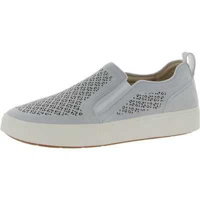 Vionic Kimmie Womens Suede Slip On Casual And Fashion Sneakers In Gray
