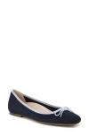 Vionic Klara Knit Ballet Flat In Navy