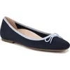 Vionic Klara Knit Ballet Flat In Navy
