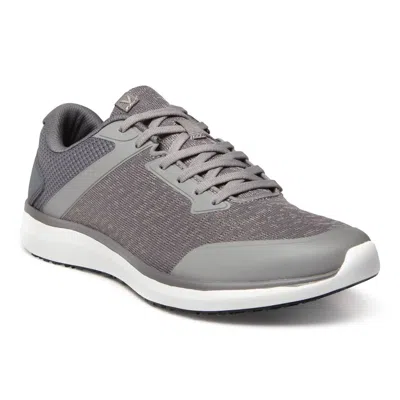 Vionic Landon Professional Sneaker In Charcoal In Grey