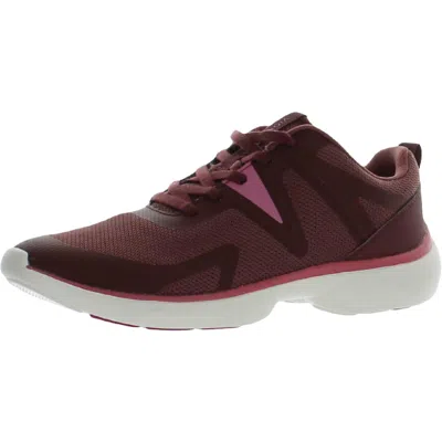 Vionic Leyo Womens Mixed Media Lace Up Casual And Fashion Sneakers In Multi