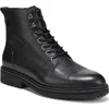 Vionic Livermore Water Repellent Lace-up Bootie In Black