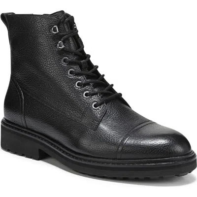 Vionic Livermore Water Repellent Lace-up Bootie In Black