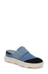 Vionic Lotux Rx Mule Sneaker In Medium Denim