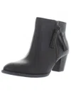 VIONIC MADELINE WOMENS LEATHER DRESSY ANKLE BOOTS