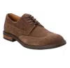 Vionic Men's Bowery Bruno Oxford Shoes In Dark Brown In Brown