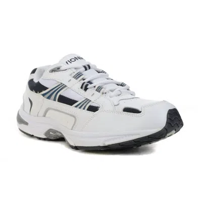 Vionic Men's Classic Walker Sneakers In White Navy In Neutral